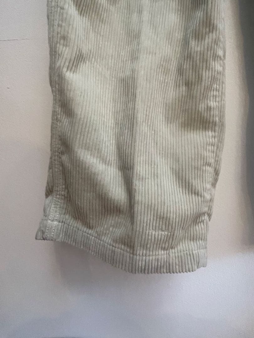 専用　　美品　SHISHIKUI CORDUROY BAKER / CREAM