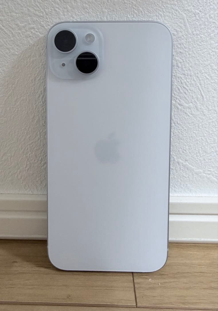【極美品】Apple iPhone 15 Plus ブルー 128GB