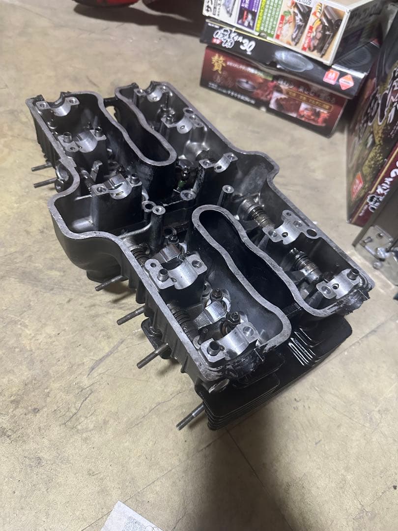 HONDA CBX400F シリンダーヘッド NC07 部品 予備