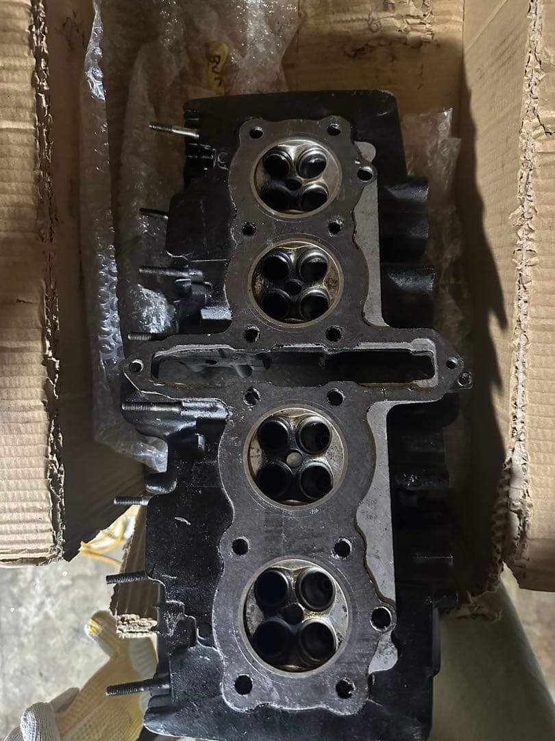 HONDA CBX400F シリンダーヘッド NC07 部品 予備