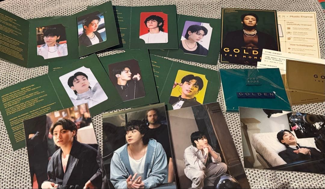 BTS JUNGKOOK ジョングク 特典トレカ 7種コンプ GOLDEN