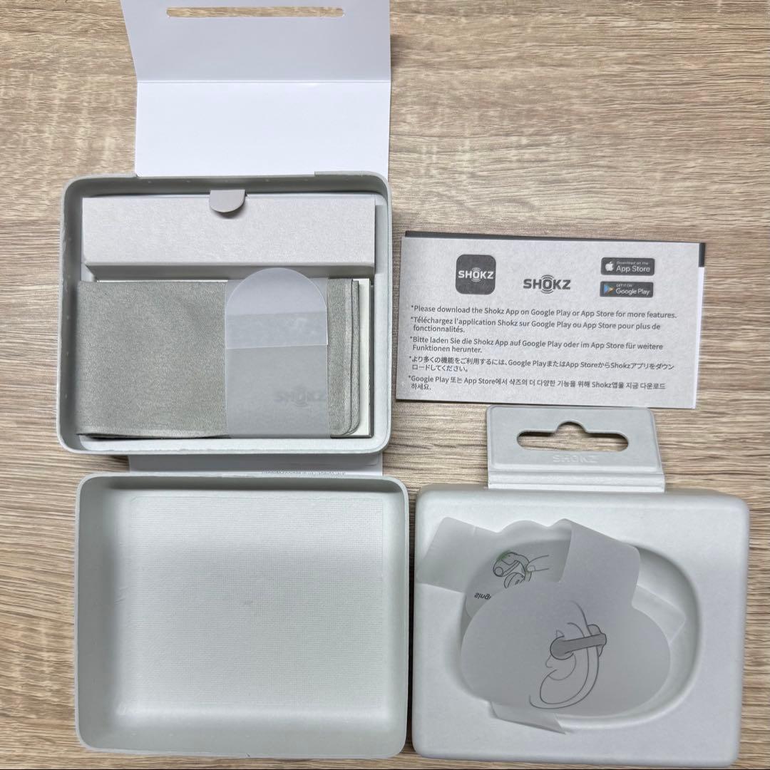 【美品】Shokz OpenDots ONE イヤーカフ型イヤホン ブラック