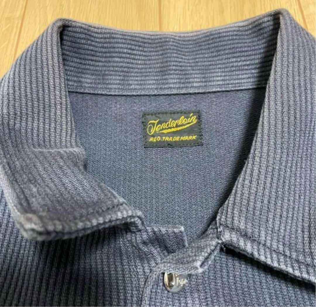 テンダーロイ　ピケジャケット　ネイビー　L JKT brother hood