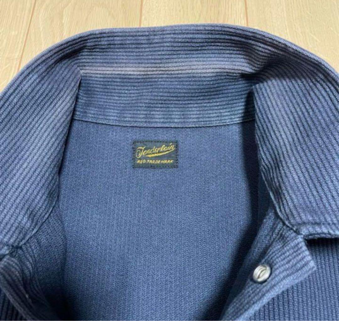 テンダーロイ　ピケジャケット　ネイビー　L JKT brother hood