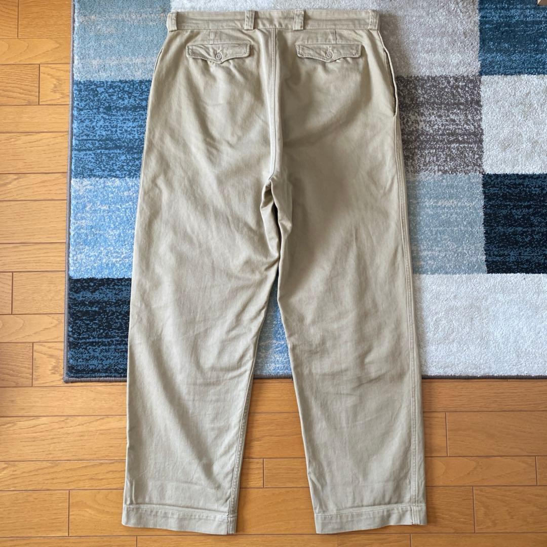 50's 60's ヴィンテージ フランス軍 M-52 チノ トラウザー 後期