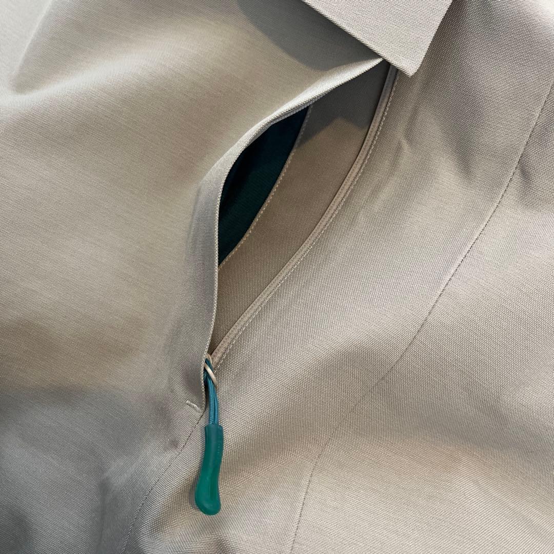 SALOMON スキーウェア ベージュ フード付き