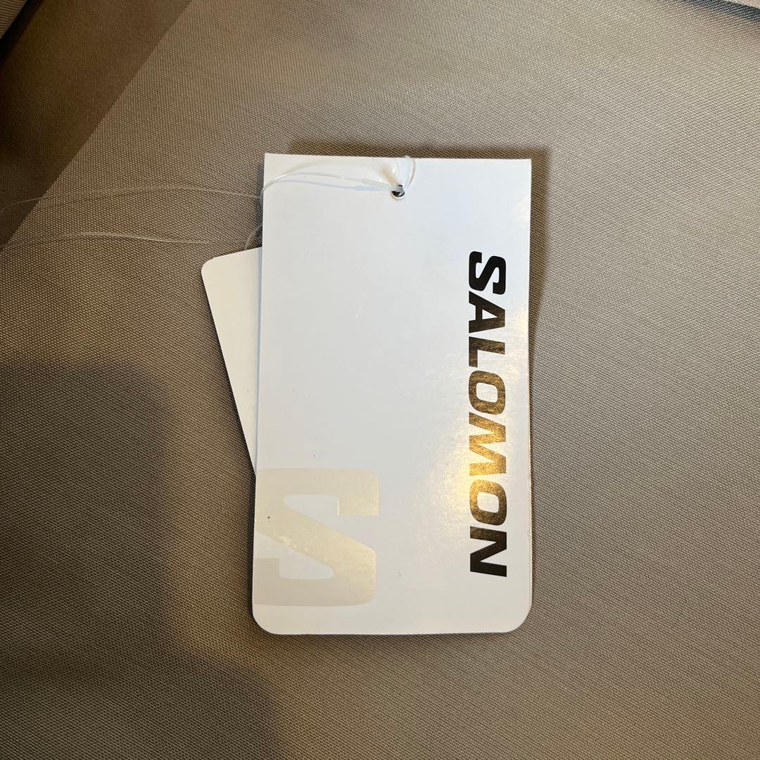 SALOMON スキーウェア ベージュ フード付き