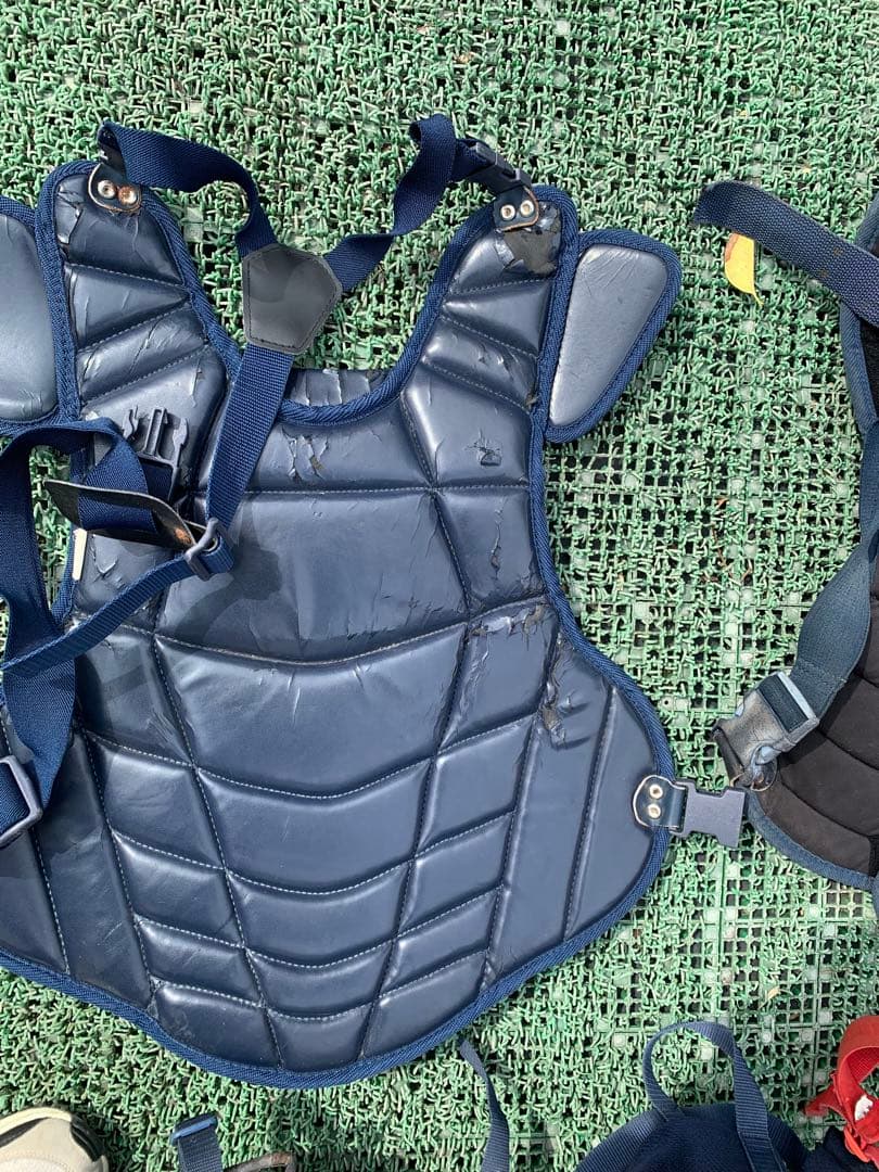 一般軟式用キャッチャー用防具セット