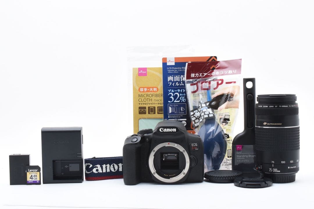 デジタル 一眼レフ カメラ canon kiss x 10i 望遠レンズセット