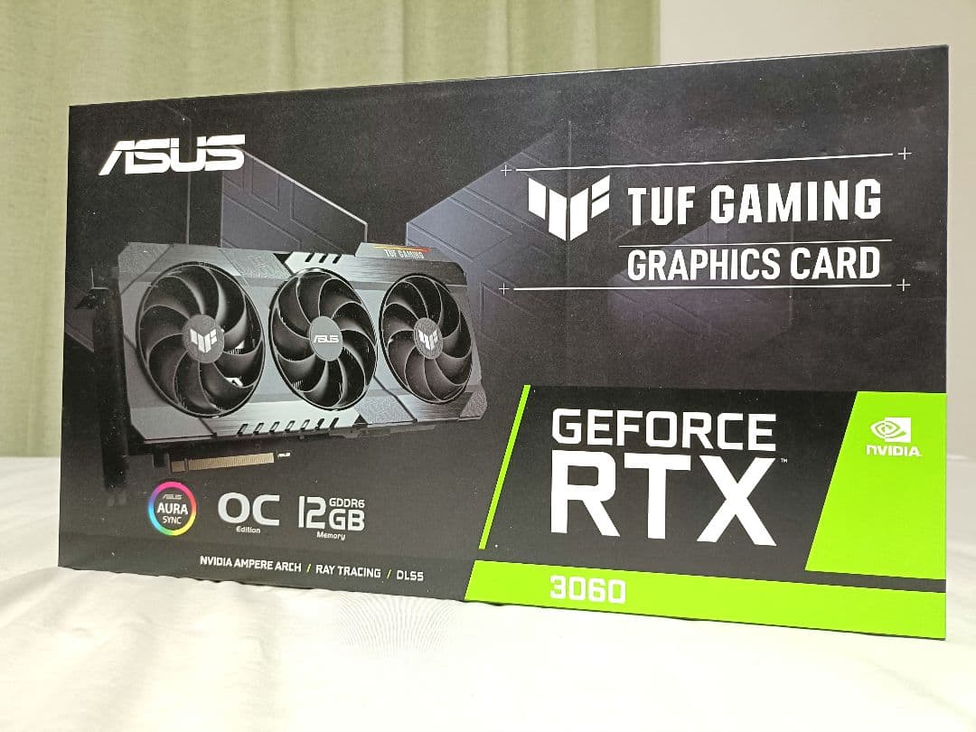 ASUS TUF-RTX3060-O12G-V2-GAMING（RTX3060）