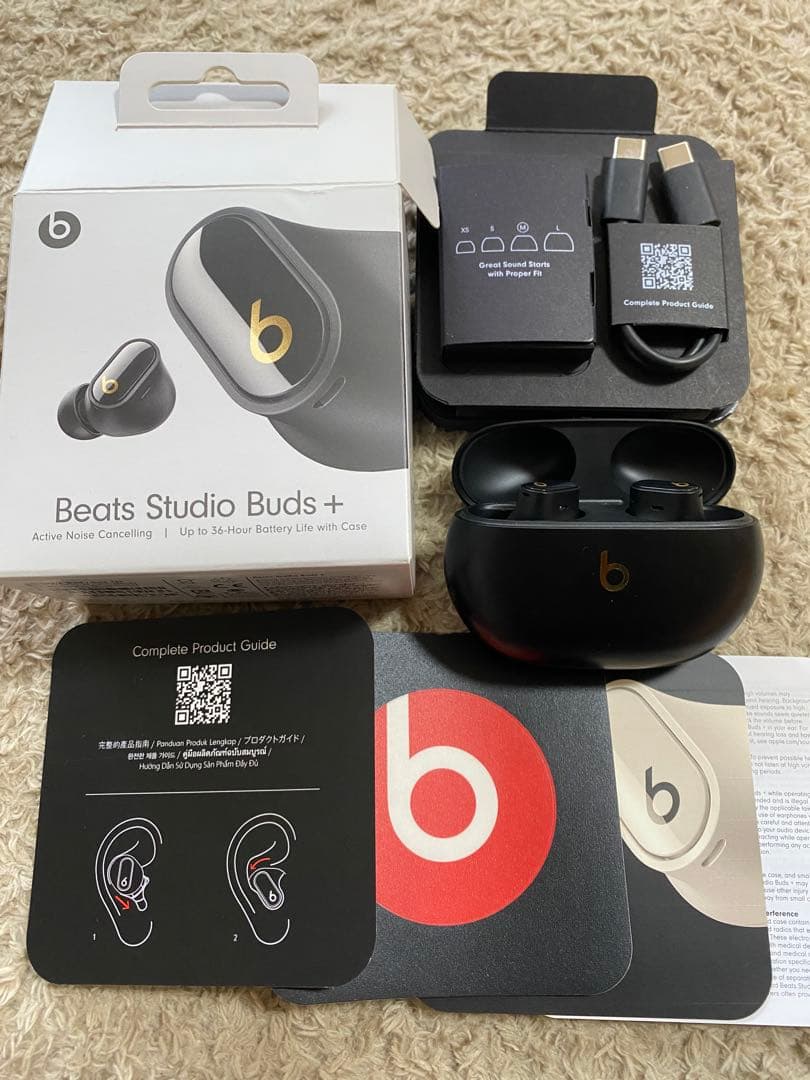 Beats Studio Buds+（Black/Gold）
