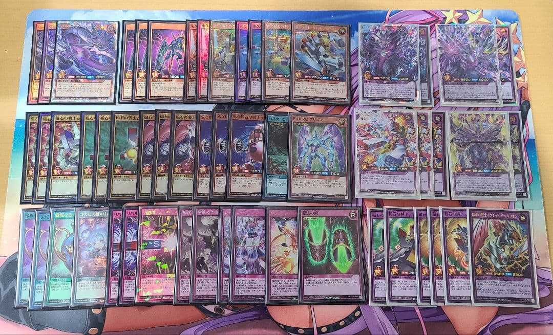 ラッシュデュエル　磁石ダークマター　マグネット　デッキ一式セット　一部高レア有