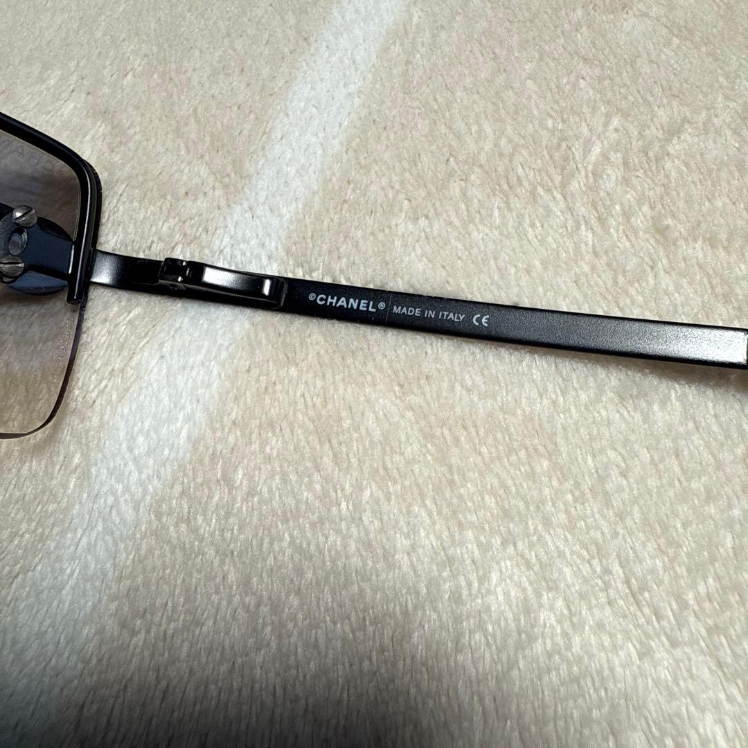 CHANEL サングラス 4104-B リムレス ココマーク グラデーション