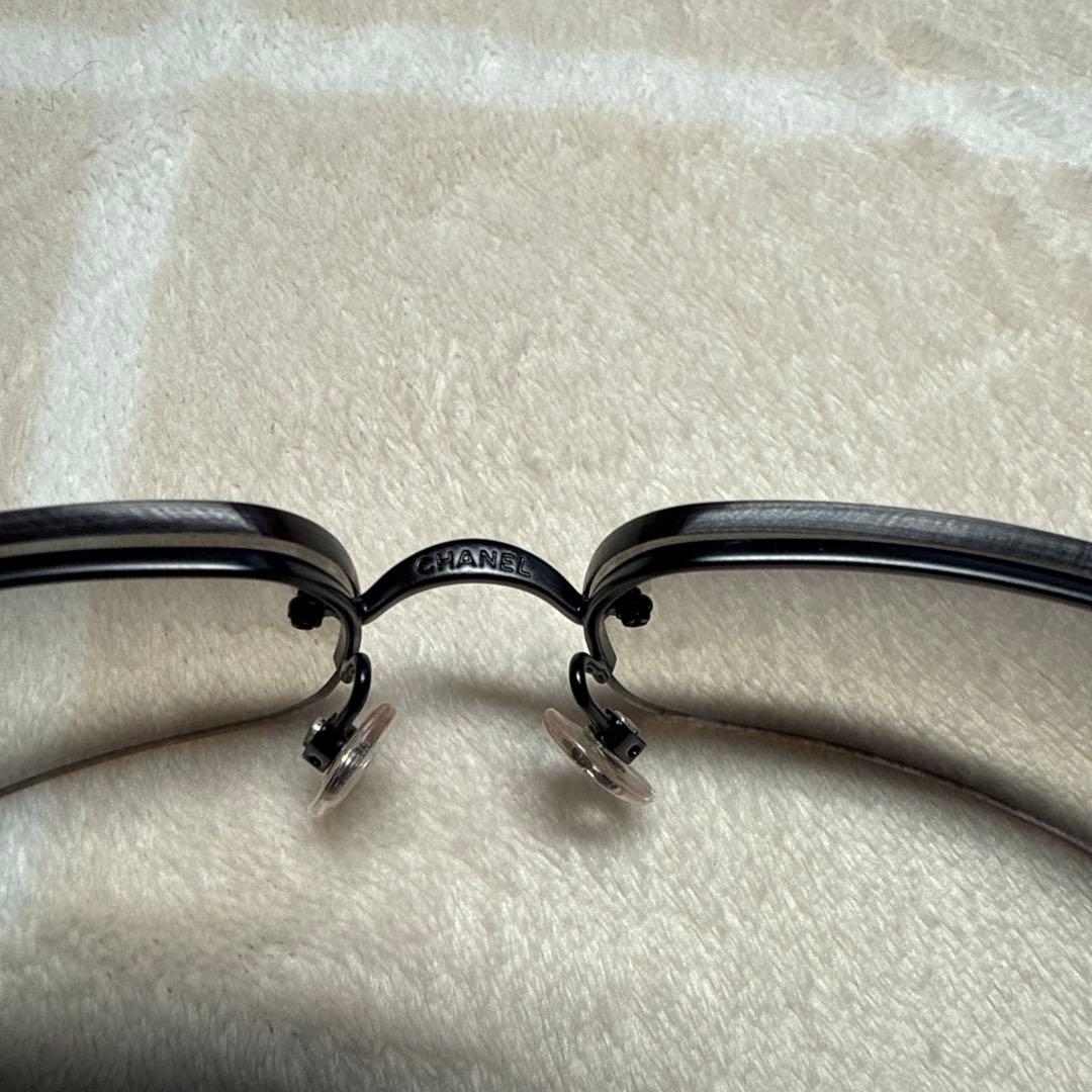 CHANEL サングラス 4104-B リムレス ココマーク グラデーション