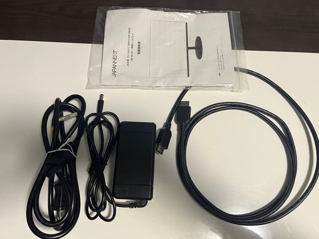 JAPANNEXT23.8型　フレームレス液晶モニター