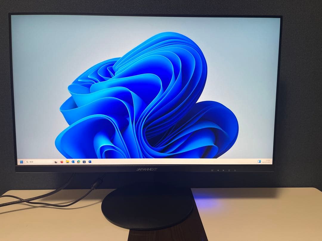 JAPANNEXT23.8型　フレームレス液晶モニター
