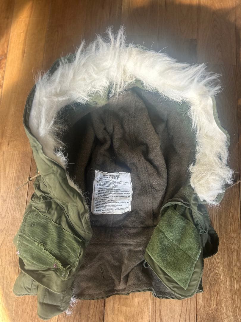 初期型 70s アメリカ軍実物　M-65 フィッシュテールフルセット