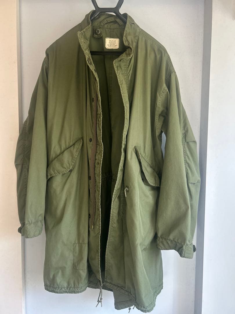 初期型 70s アメリカ軍実物　M-65 フィッシュテールフルセット