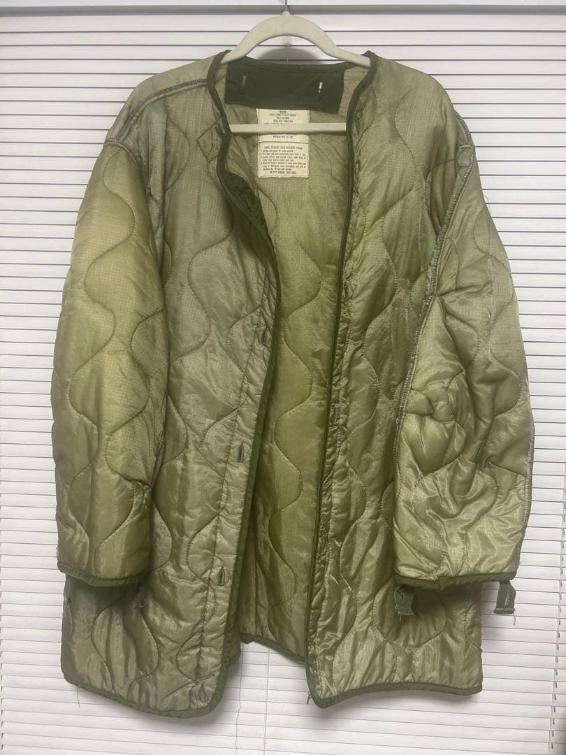 初期型 70s アメリカ軍実物　M-65 フィッシュテールフルセット