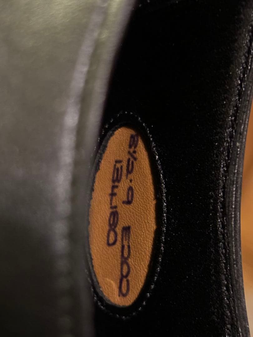 EDWARD GREEN 8 ハーフE 黒 202 最終値下げ限界価格