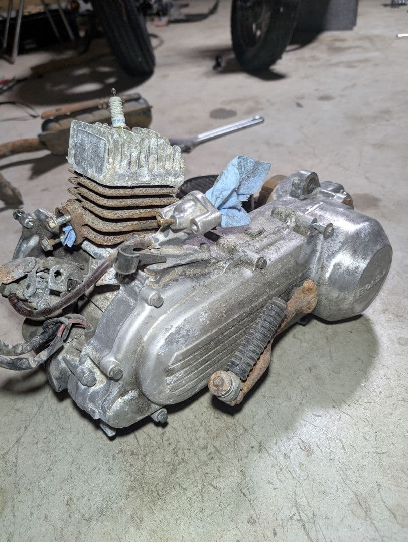 初代タクト　AB07LE 2ストロークエンジン