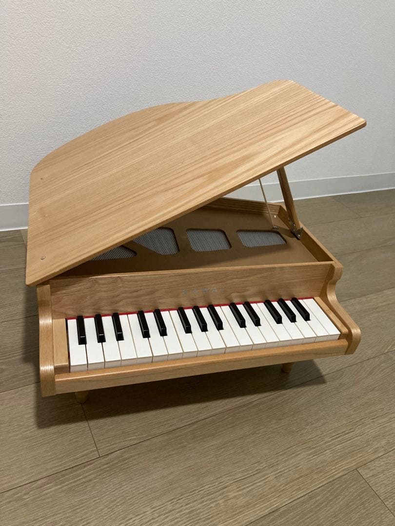 値下げ（美品）KAWAI カワイ　グランドピアノ　ナチュラル　木目（手渡し可能）