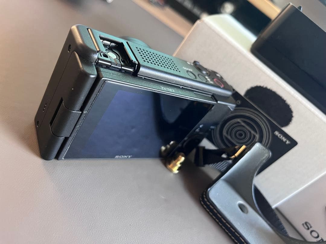 SONY VLOGCAM ZV-1M2 保証 純正予備電池&充電器