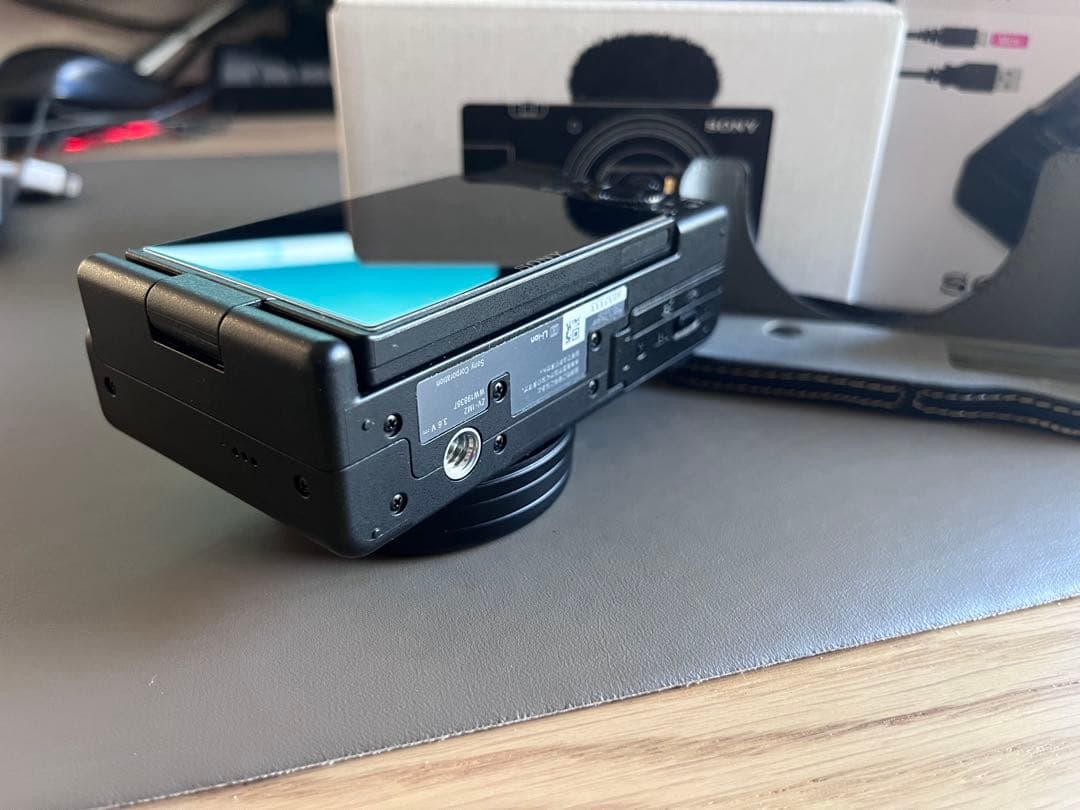 SONY VLOGCAM ZV-1M2 保証 純正予備電池&充電器