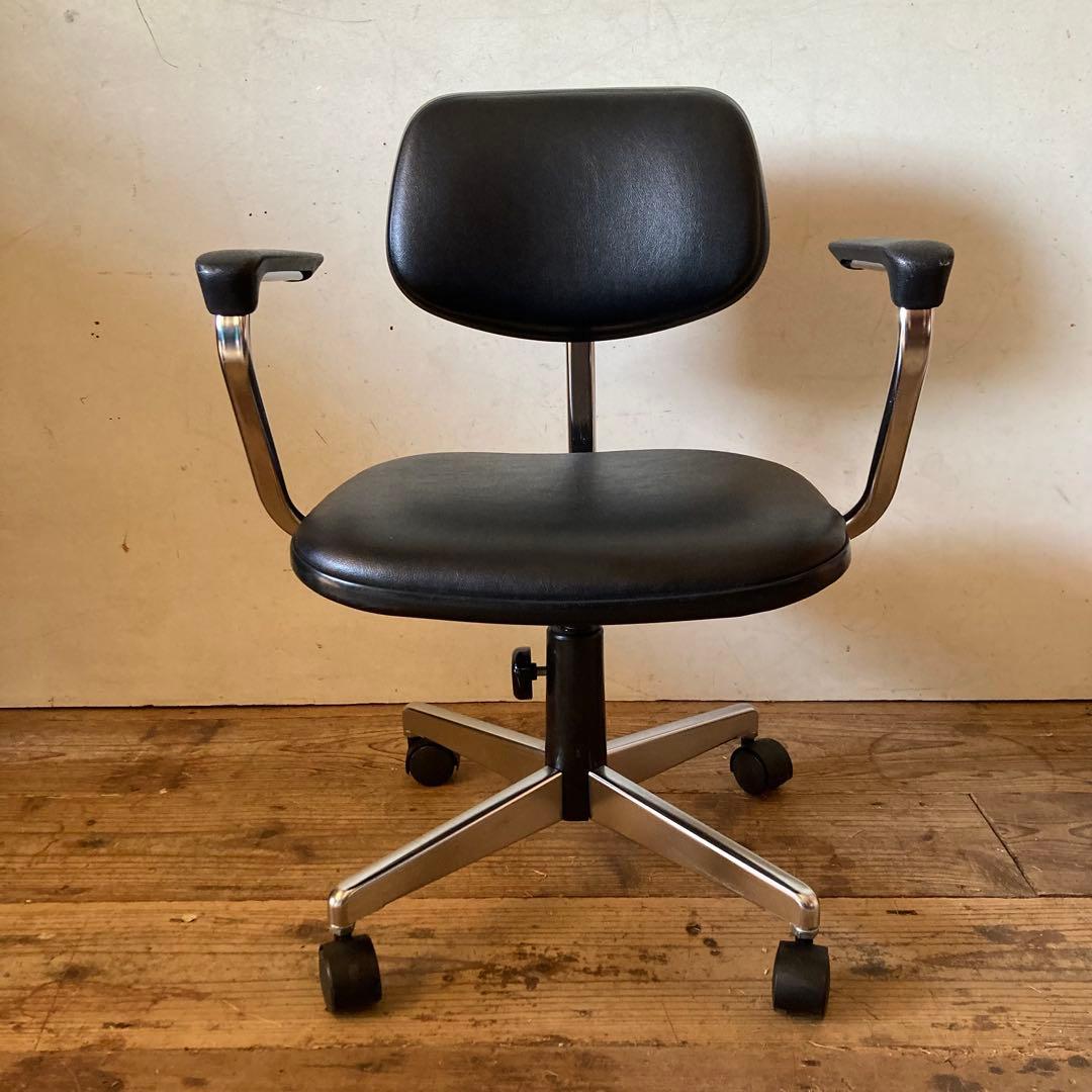 ◉未使用 長期保管◉コクヨ ヴィンテージ インダストリアル デスクアームチェア2
