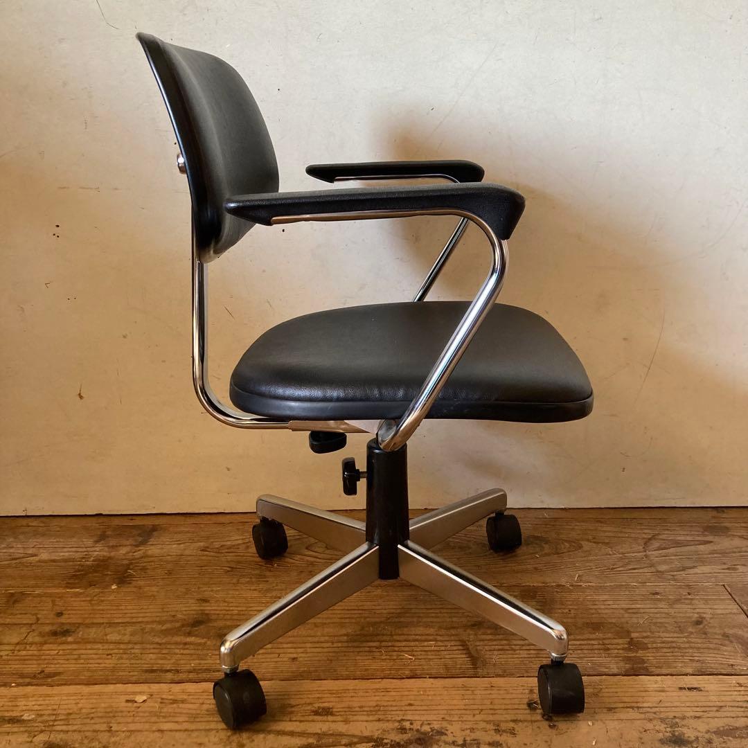 ◉未使用 長期保管◉コクヨ ヴィンテージ インダストリアル デスクアームチェア2