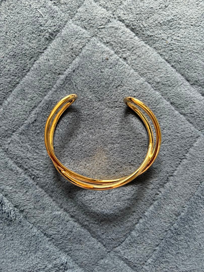 4°C ゴールドバングル【美品】