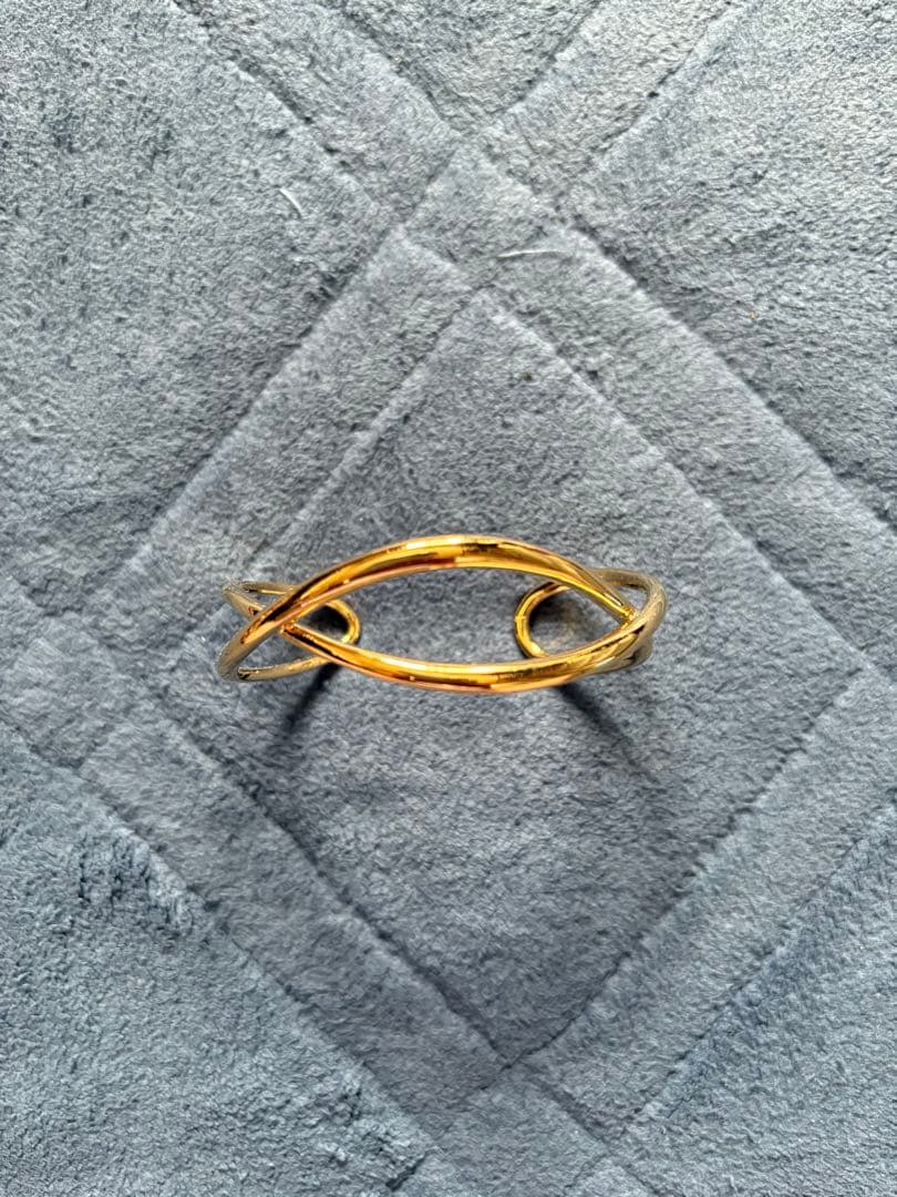 4°C ゴールドバングル【美品】