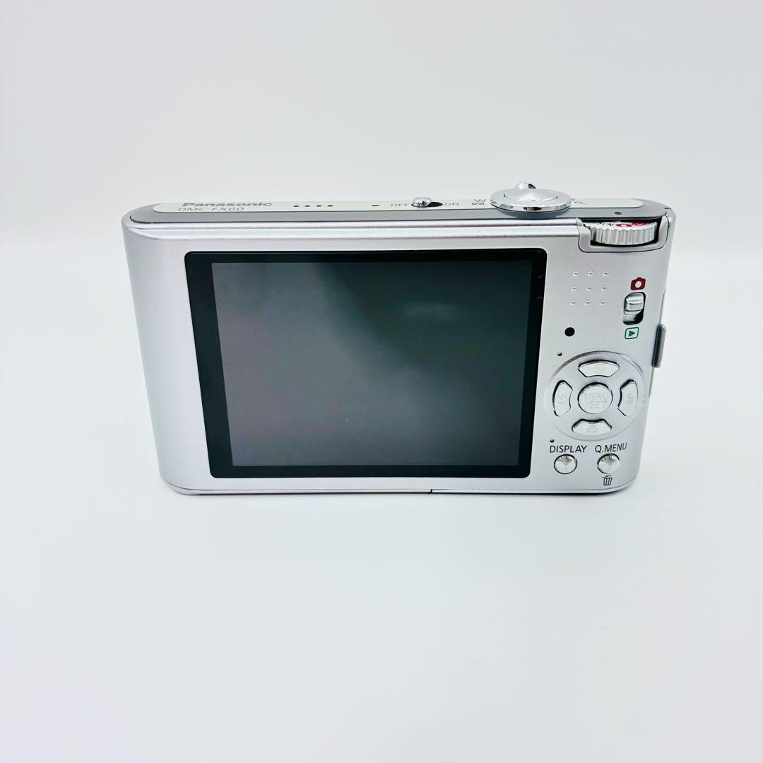 箱付き Panasonic LUMIX DMC-FX60 デジカメ シルバー