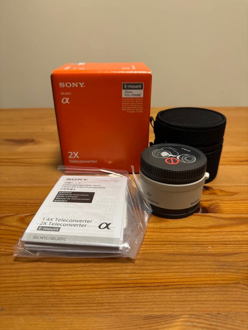 SONY α7 純正 2x テレコンバーター SEL20TC ソニー