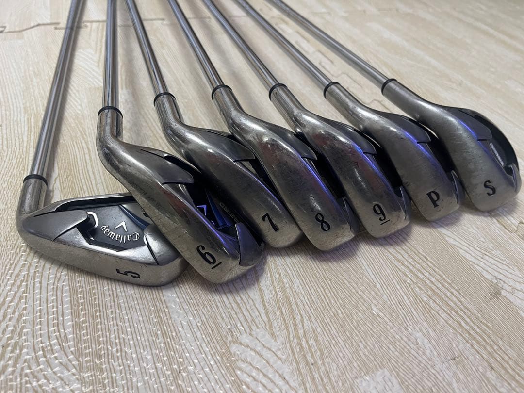キャロウェイ アイアンセット 5-9 P Ｓ