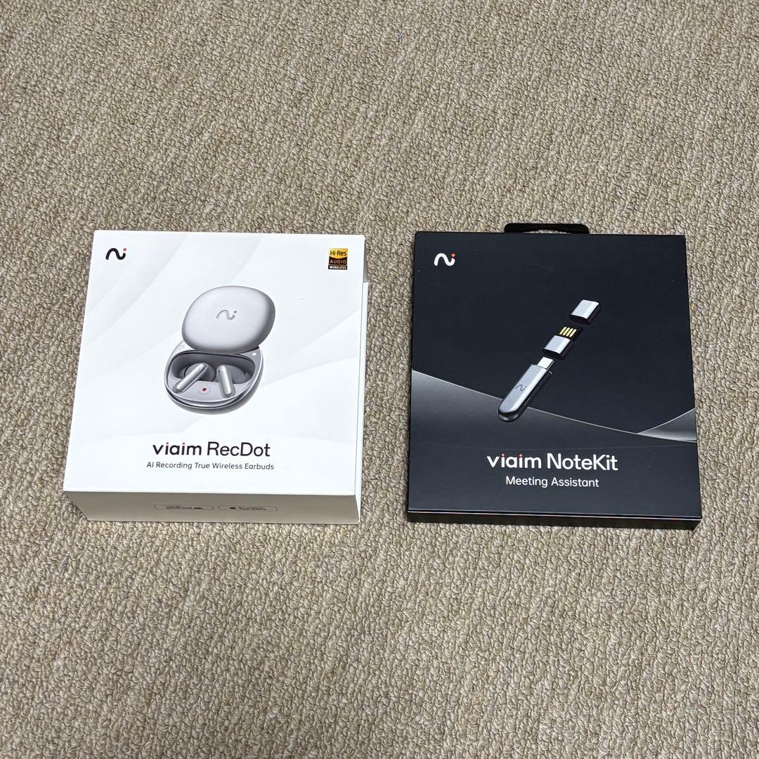viaim RecDot & NoteKit AIボイスレコーダー