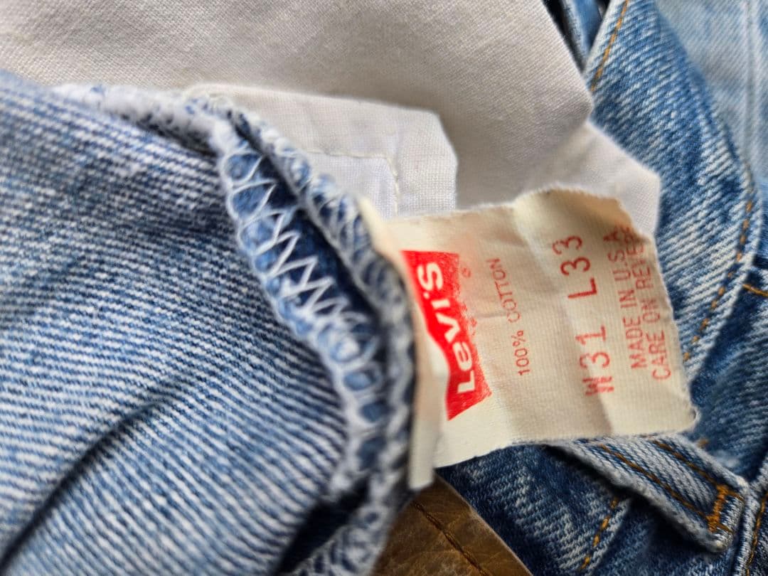希少 90s Levi's 501XX USA製 赤文字 刻印532 W31