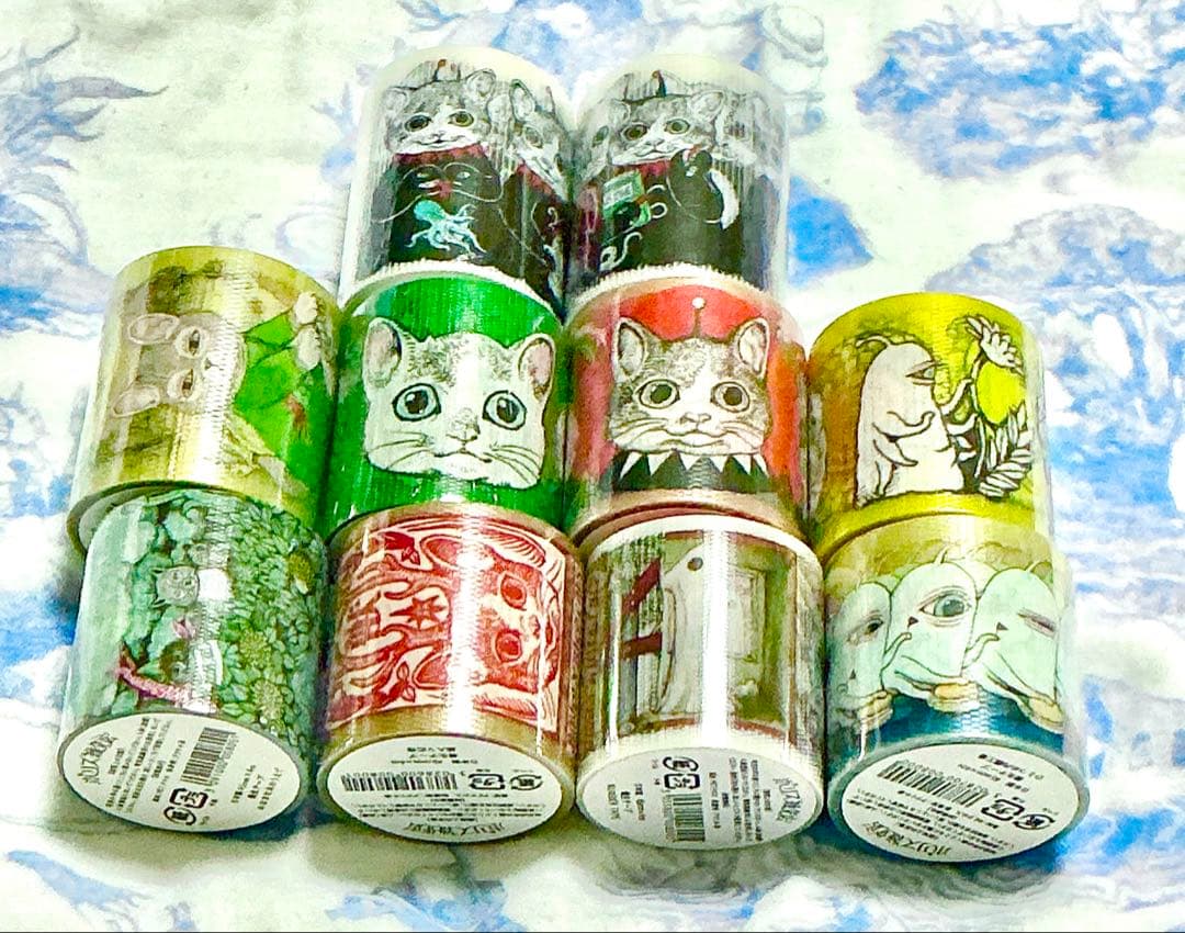 ボリス雑貨店　ヒグチユウコ　養生テープ　10本セット