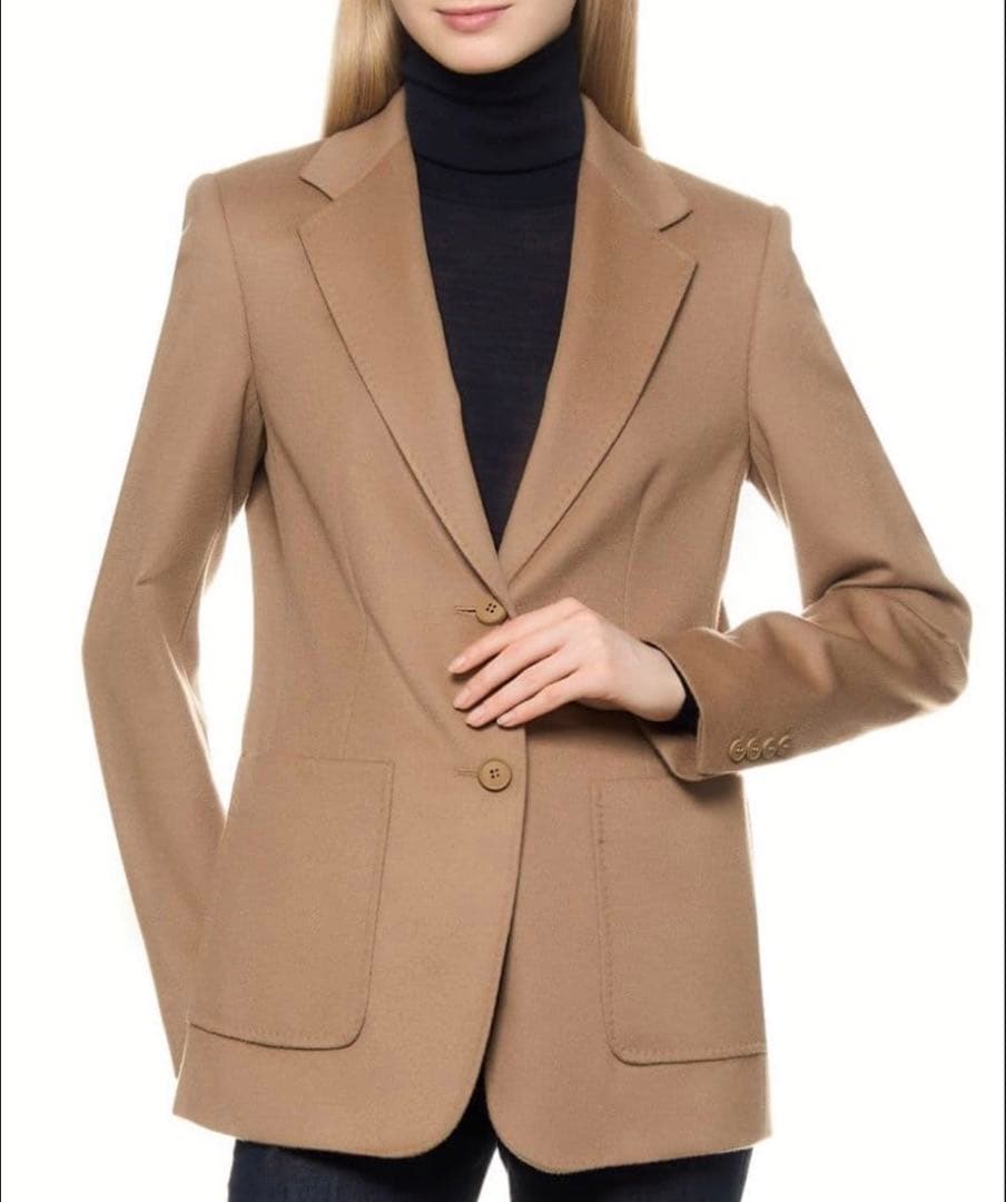 マックスマーラSTUDIO [クラン] ピュア ウール ジャケット