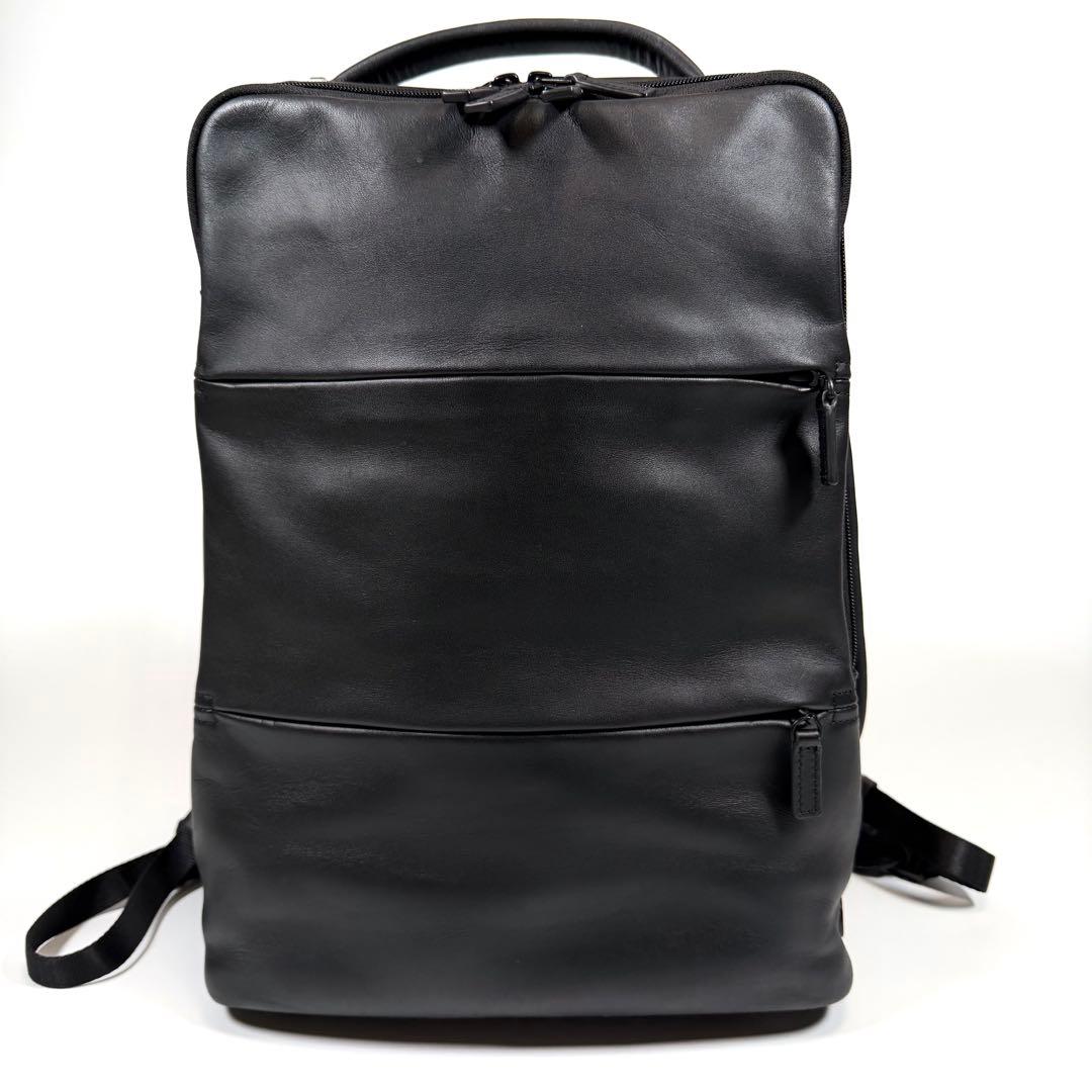 【未使用に近い】ゼロハリバートン　リュック　レザー　Z PACK Type-L