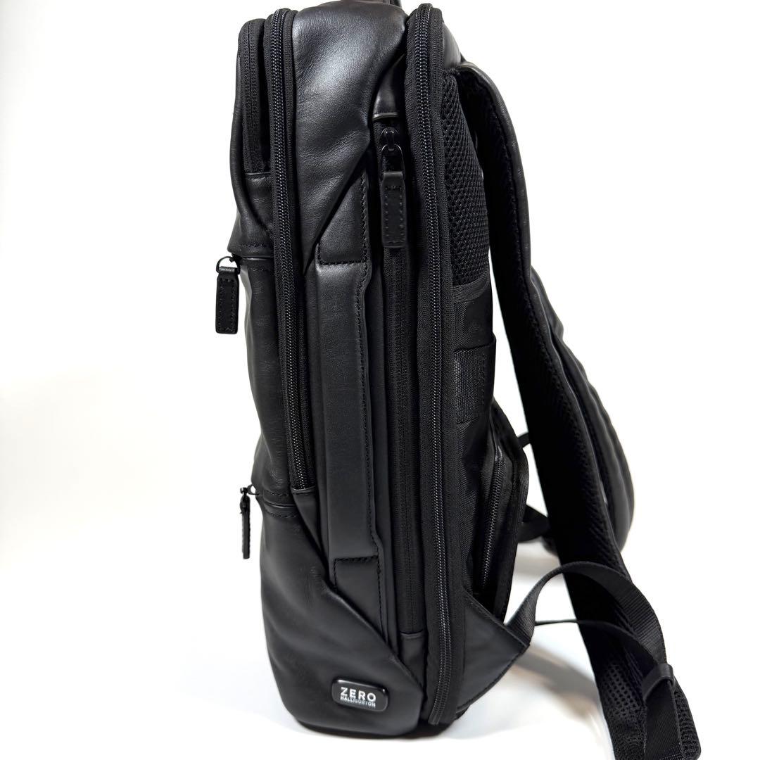 【未使用に近い】ゼロハリバートン　リュック　レザー　Z PACK Type-L