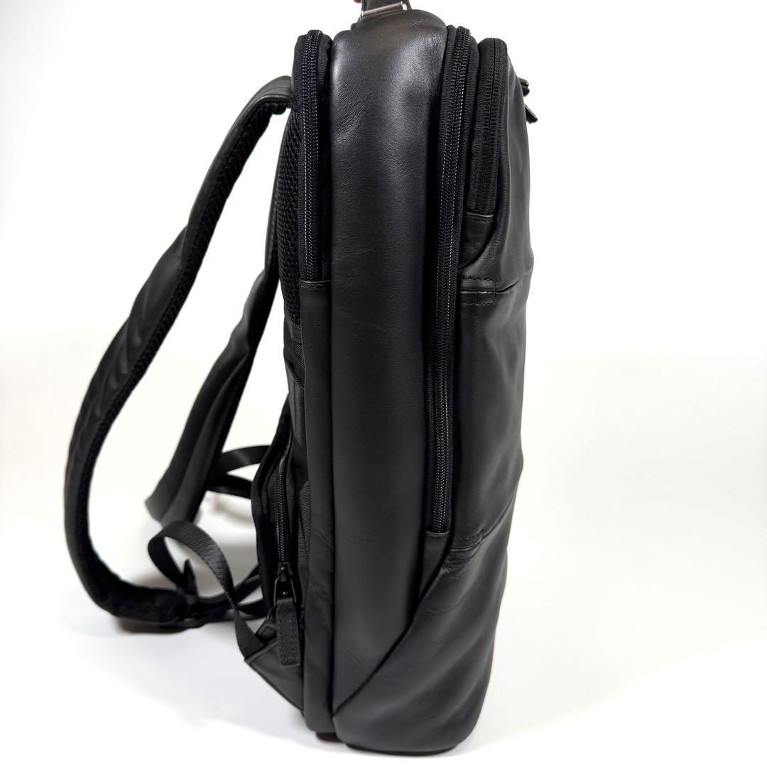 【未使用に近い】ゼロハリバートン　リュック　レザー　Z PACK Type-L