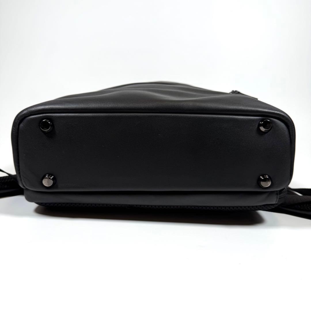 【未使用に近い】ゼロハリバートン　リュック　レザー　Z PACK Type-L