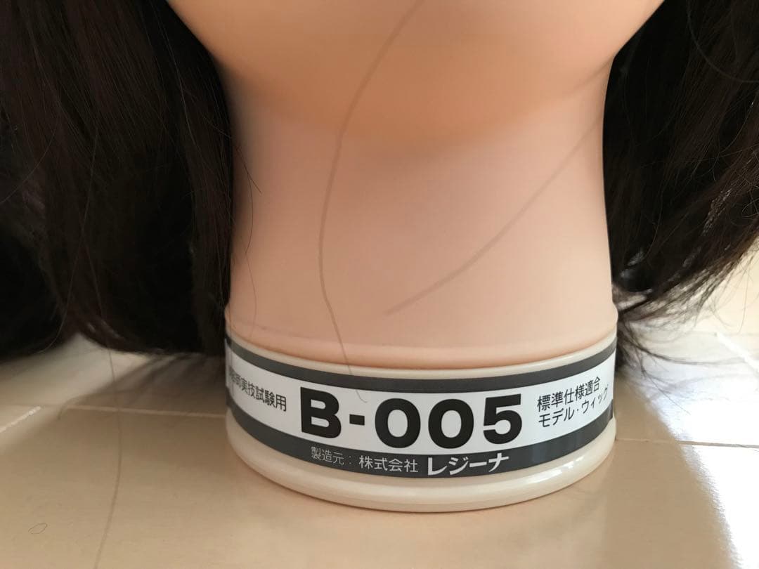 美容師 国家試験用 練習用ウィッグ3体セット