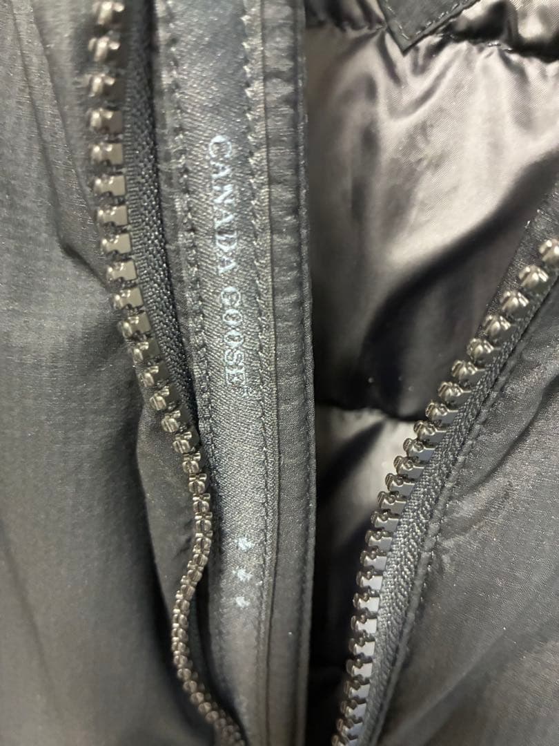 カナダグース ロッジフーディー ブラックレーベル M