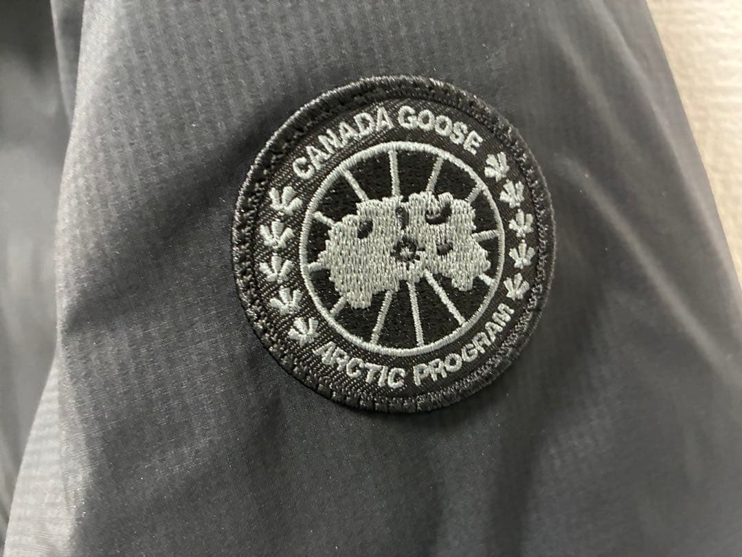 カナダグース ロッジフーディー ブラックレーベル M