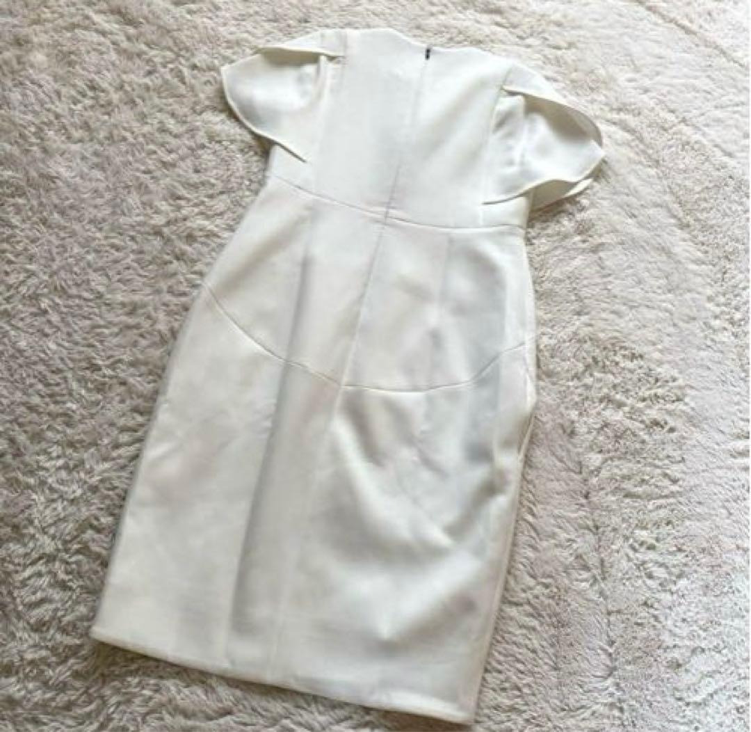 yoko chan ヨーコチャン ワンピース ドレス フレアスリーブ パール