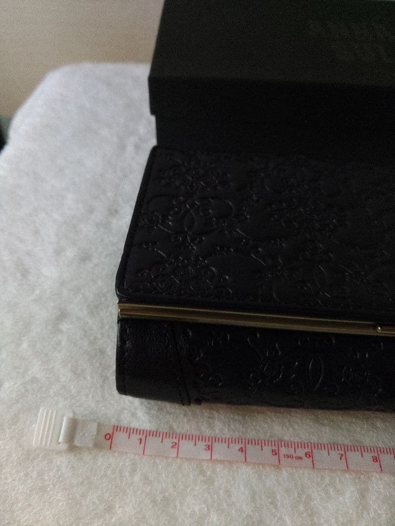 専用ページ アナスイ　長財布　ブラック がま口タイプ