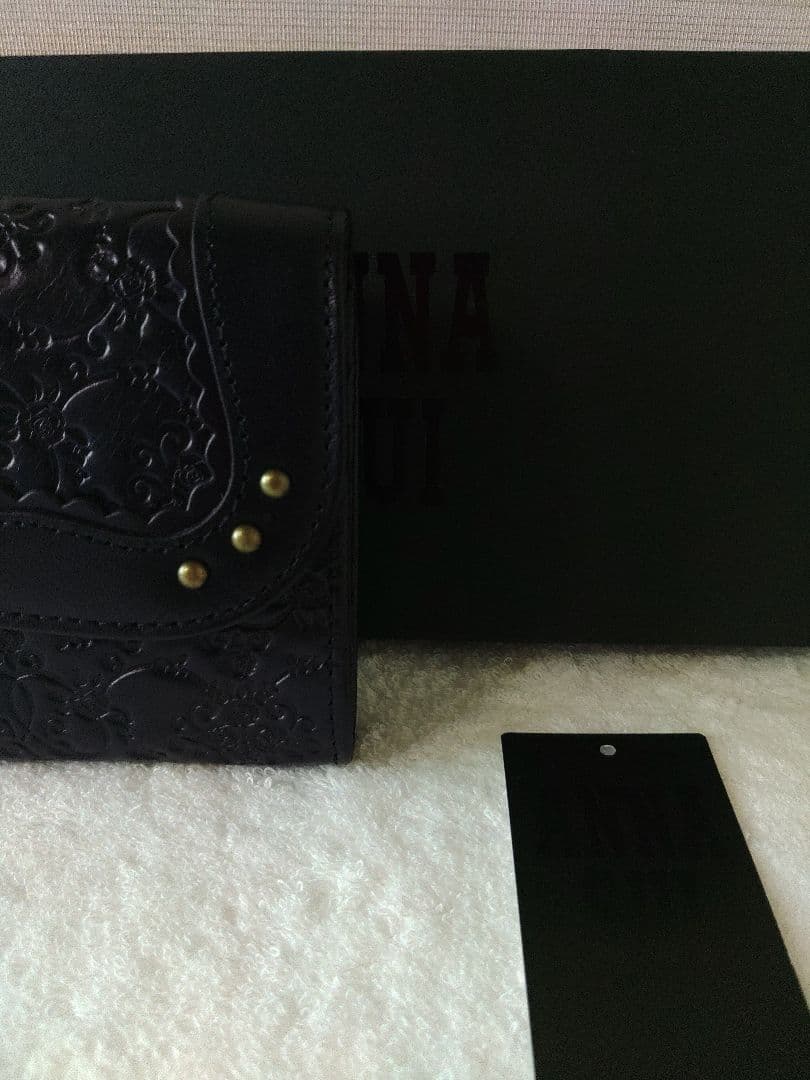 専用ページ アナスイ　長財布　ブラック がま口タイプ