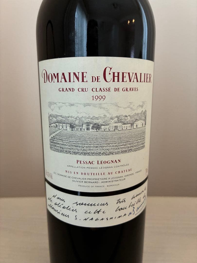 長嶋茂雄 引退記念ワイン ドメーヌ・ド・シュヴァリエ